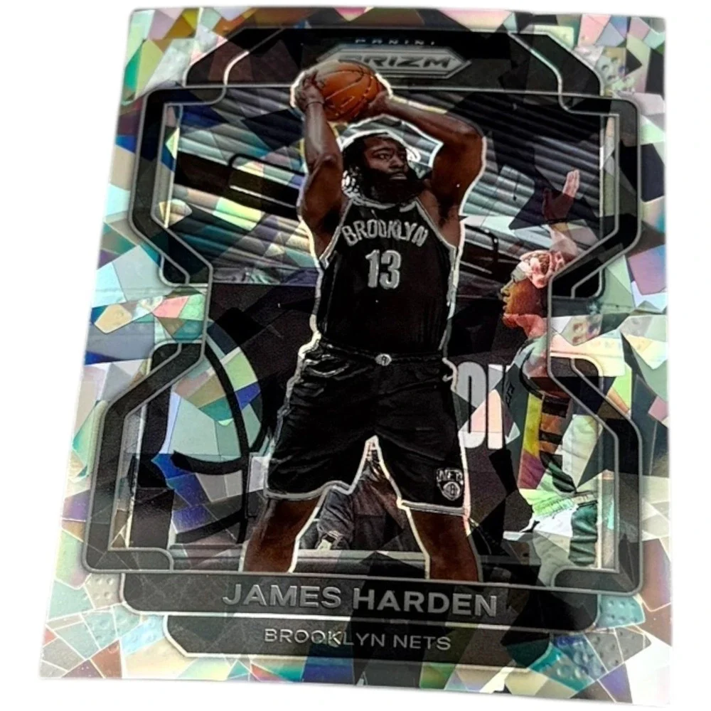 2021‎ Panini Prizm James Harden Brooklyn Nets Basketball Card 44